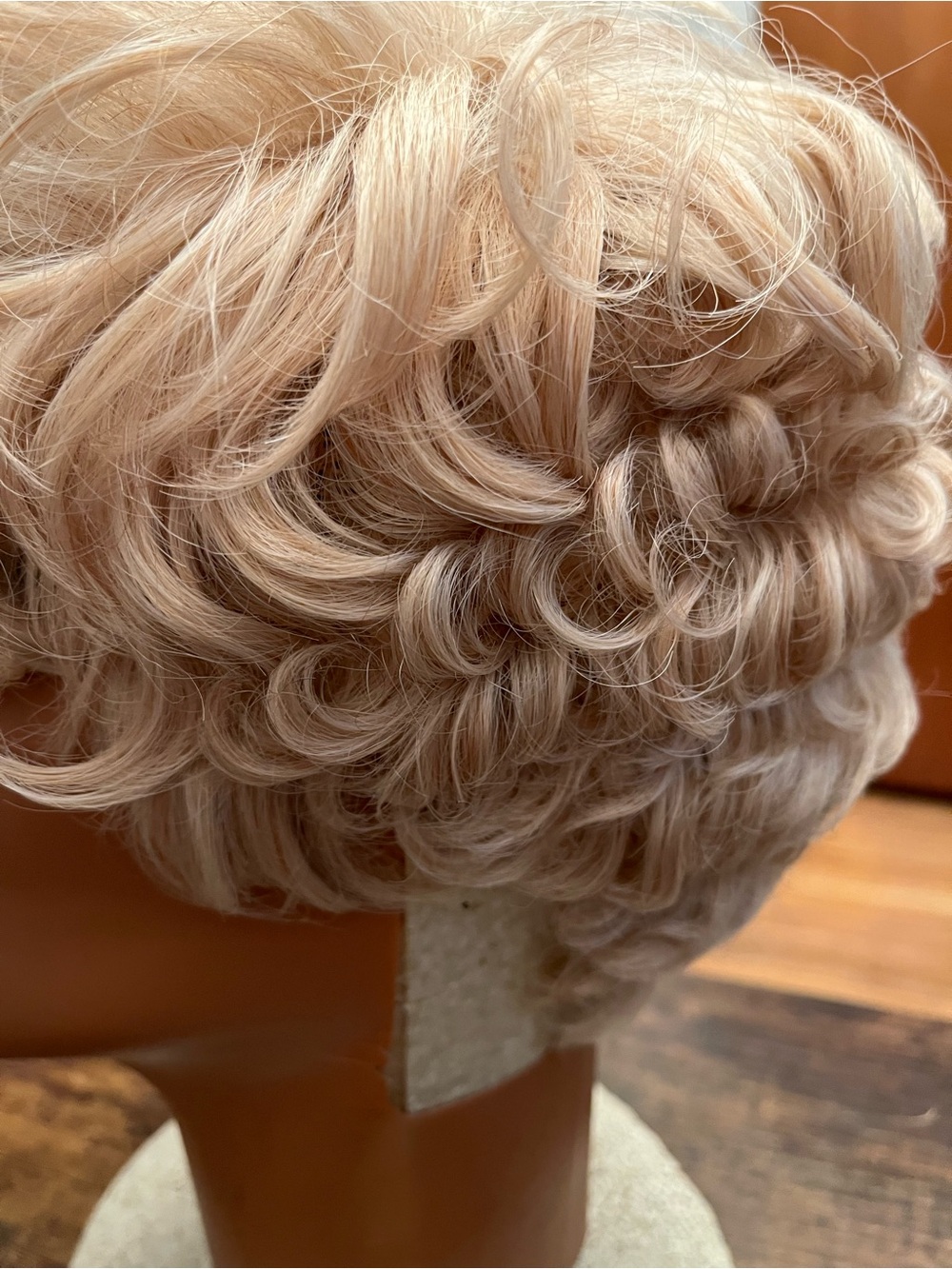 Ash Blonde Pixie Cut Hair Wig made by Its A Wig Short Haircut